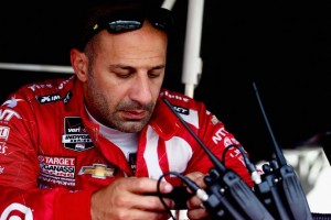 Tony Kanaan em Houston pela Fórmula Indy