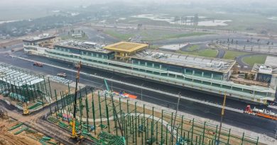 Fórmula 1 – O circuito de Hanói está pronto para receber a categoria. Fórmula 1 – O circuito de Hanói está pronto para receber a categoria.